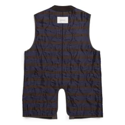 Coherence Jackets And Coats<Liner Mawata Silk Brown