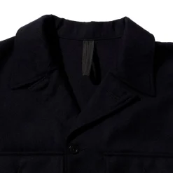 Coherence Jackets And Coats<Vernon-D Rover Wool Twill D.Blue