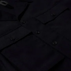 Coherence Jackets And Coats<Vernon-D Rover Wool Twill D.Blue