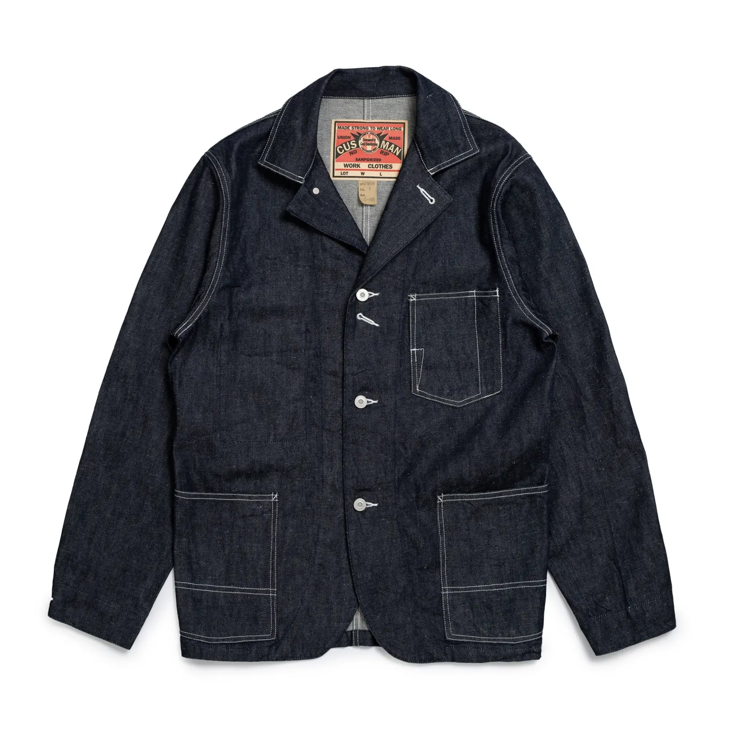 Cushman Jacket<Lot. 21894 10 oz Denim Coverall
