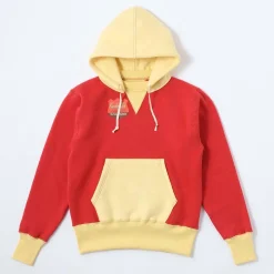 Cushman Sweatshirts & Hoodies<Lot. 26349 After Hood Parka Red x Mustard