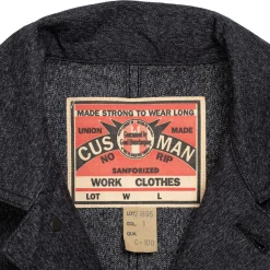 Cushman Jacket<Lot. 21895 Black Chambray Coverall