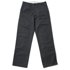 Cushman Pants & Trousers|Chinos<Lot. 22686 Chambray Pant Salt & Pepper
