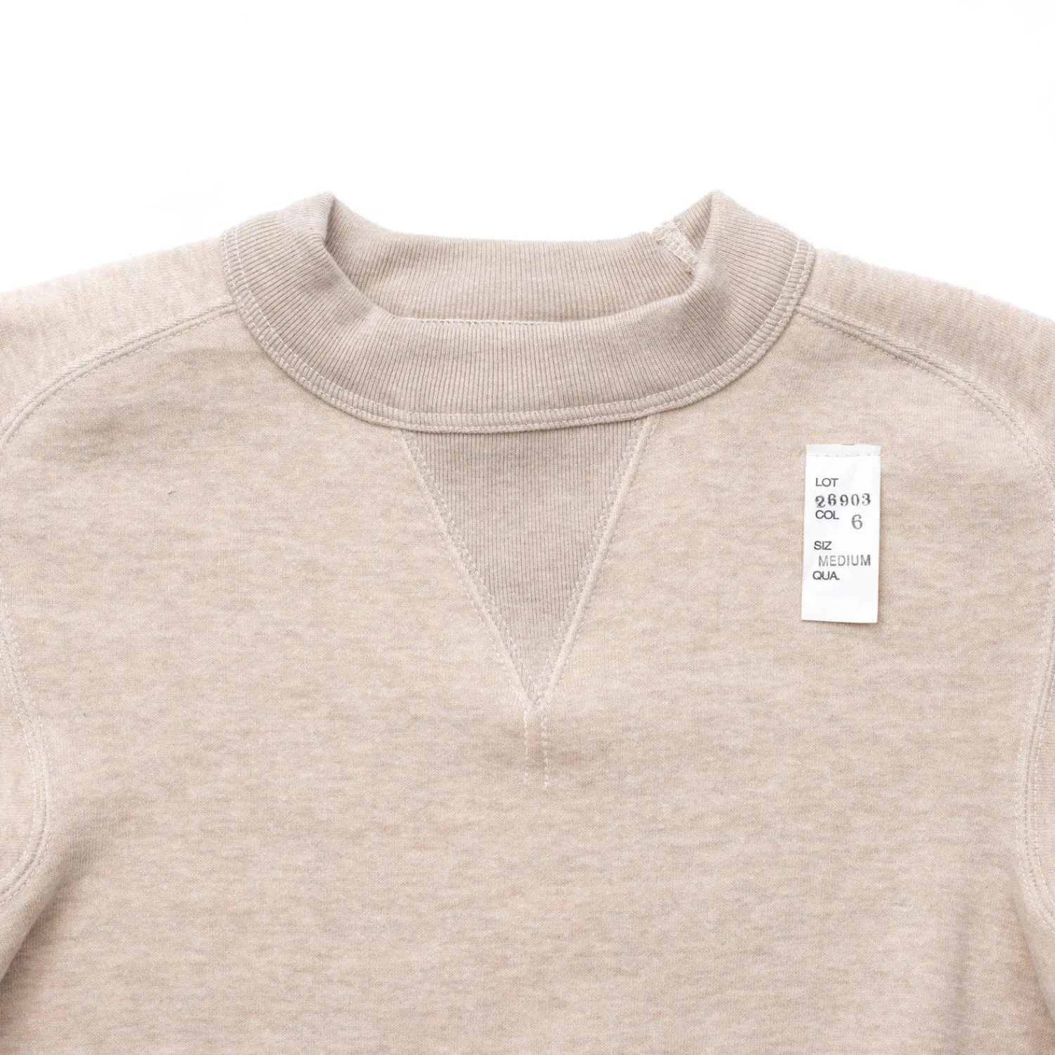 Cushman Sweatshirts & Hoodies<Lot. 26903 Freedom Sleeve Sweatshirt Mixed Beige