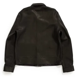 Fine Creek Leather Leather Jackets<s 'Joseph' Deerskin Leather Jacket Black
