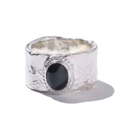 First Arrow's First Arrow's<Barerock Ring w/Blackstar (L) (R-039)