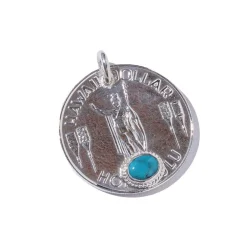 First Arrow's First Arrow's<Hawaii Dollar Metal w/Turquoise (P-353)