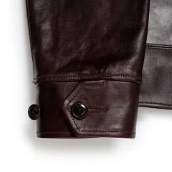 Fountain Head Leathers Leather Jackets<Alpha Horsehide Leather Jacket Brown