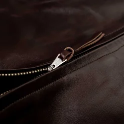 Fountain Head Leathers Leather Jackets<Alpha Horsehide Leather Jacket Brown