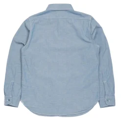 Full Count Shirts<Chambray Shirt Blue