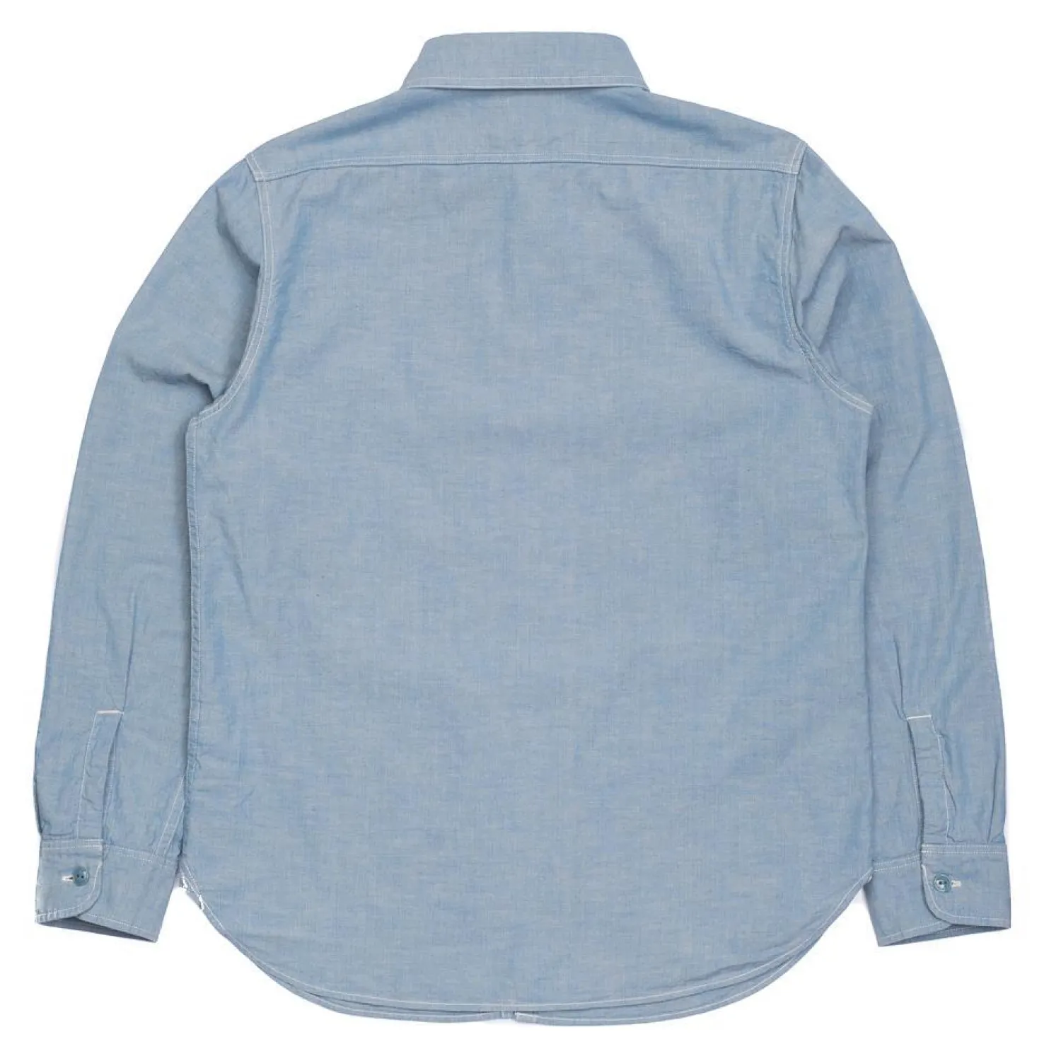 Full Count Shirts<Chambray Shirt Blue
