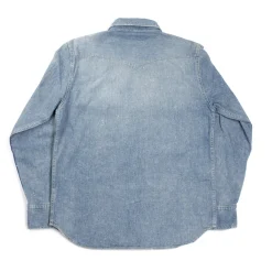 Full Count Shirts<4894HW Denim Western Shirt