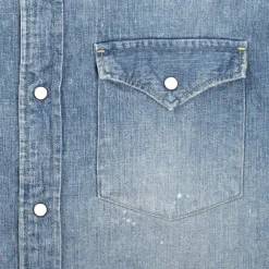 Full Count Shirts<4894HW Denim Western Shirt