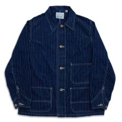 Full Count Jackets And Coats<Indigo Wabash Corduroy Chore Jacket Indigo