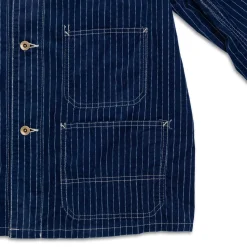 Full Count Jackets And Coats<Indigo Wabash Corduroy Chore Jacket Indigo