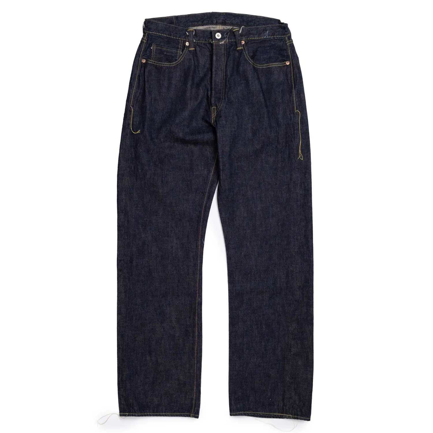 Full Count Jeans|Jeans<S0105 WWII Model Brown Cotton Denim Jeans Indigo