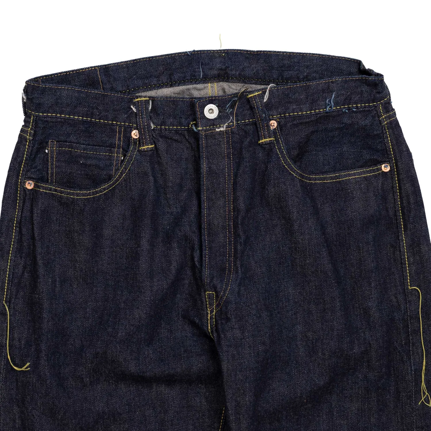 Full Count Jeans|Jeans<S0105 WWII Model Brown Cotton Denim Jeans Indigo