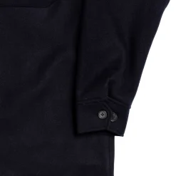 Full Count Shirts<Wool CPO Shirt Navy