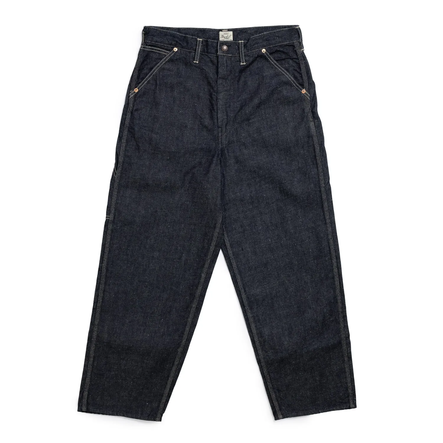 Gold by Toyo Enterprise Pants & Trousers<Denim Painter Pants Indigo