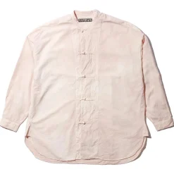 Haversack Shirts<China Button Shirt Pink