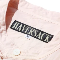 Haversack Shirts<China Button Shirt Pink