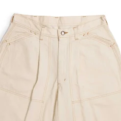 Haversack Pants & Trousers<Double Knee Painter Pants HBT Ecru