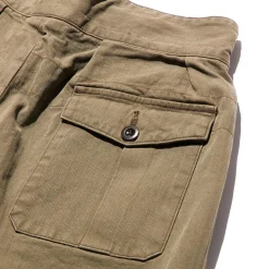 Haversack Pants & Trousers|Chinos<Herringbone Gurkha Pants Brown