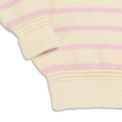 Heimat Knitwear<For Clutch Cafe Mariner Sweater Seashell/Pink