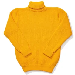 Heimat Knitwear<U-Boat Roll Neck Gold