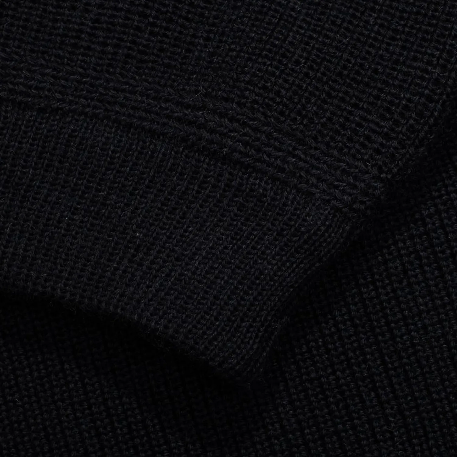 Heimat Knitwear<U-Boat Roll Neck Ink