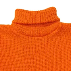 Heimat Knitwear<U-Boat Roll Neck Rescue Orange