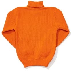 Heimat Knitwear<U-Boat Roll Neck Rescue Orange