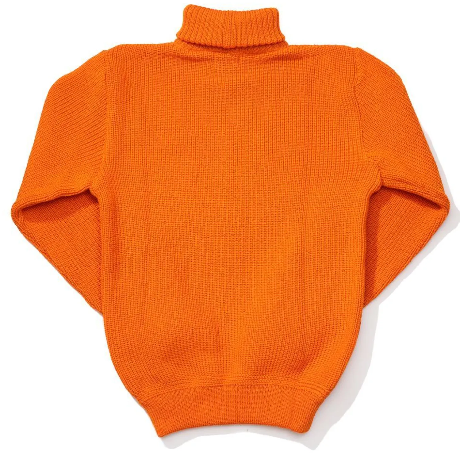 Heimat Knitwear<U-Boat Roll Neck Rescue Orange