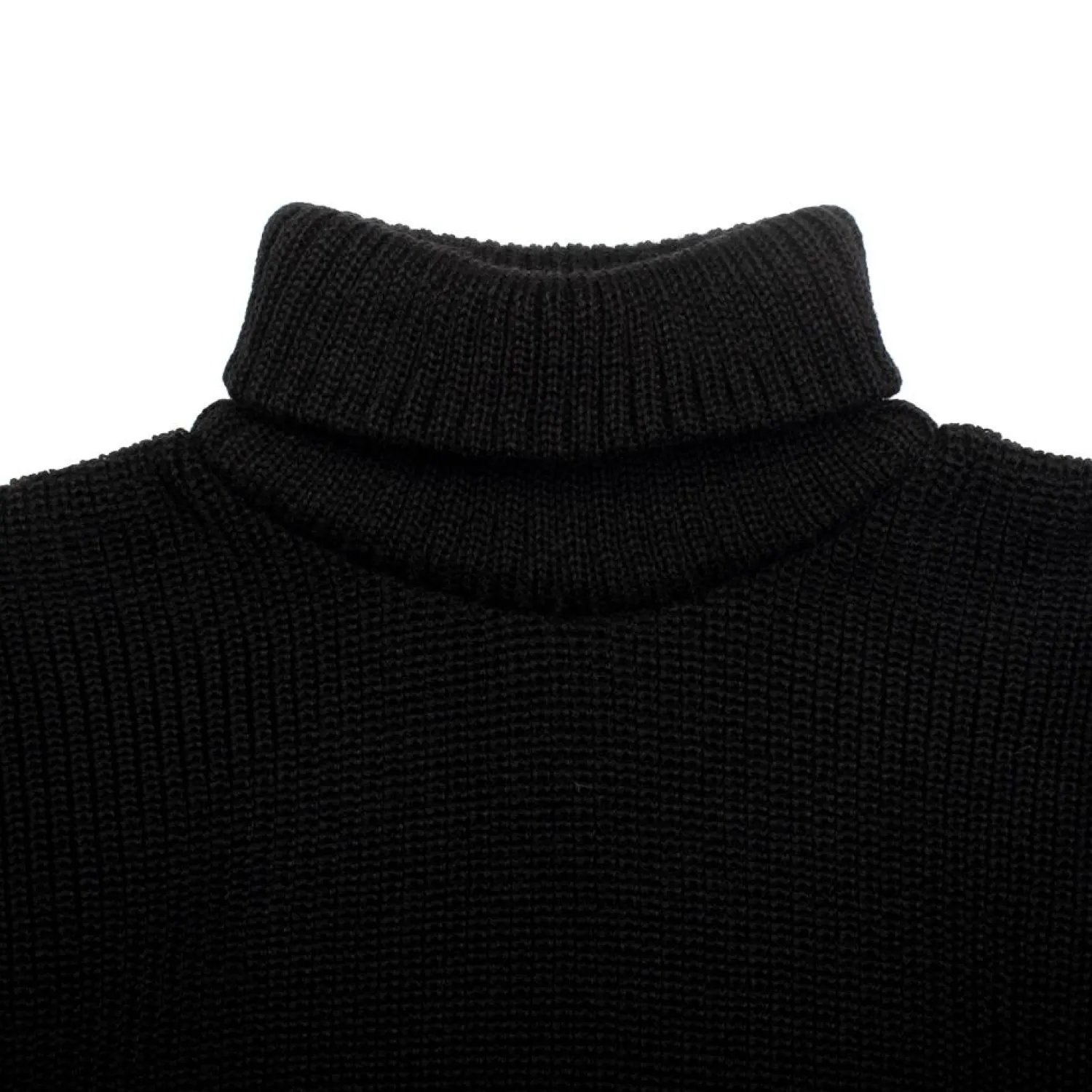 Heimat Knitwear<U-Boat Roll Neck Schwarz