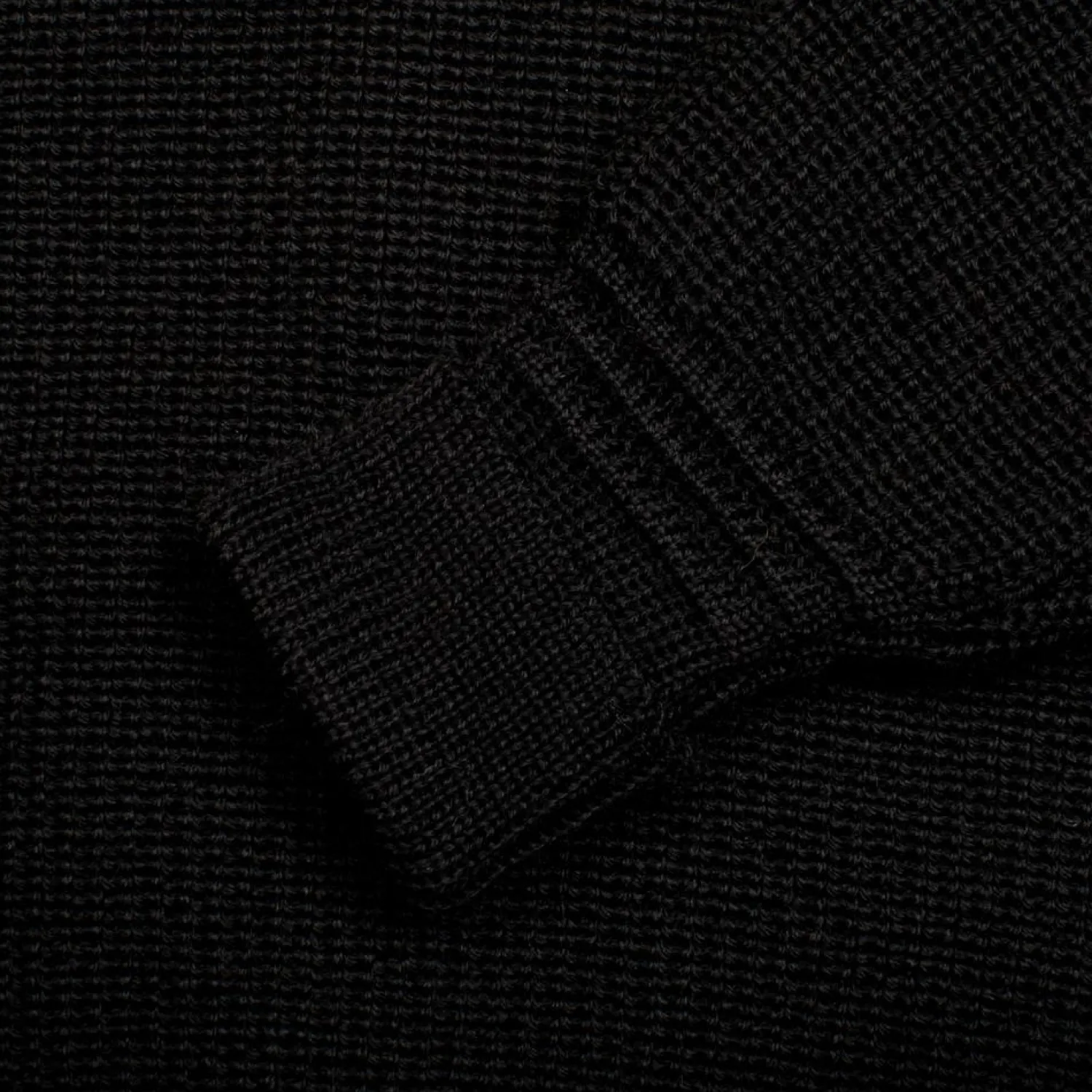 Heimat Knitwear<U-Boat Roll Neck Schwarz
