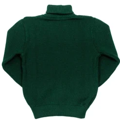 Heimat Knitwear<U-Boat Roll Neck Tannen Gruen