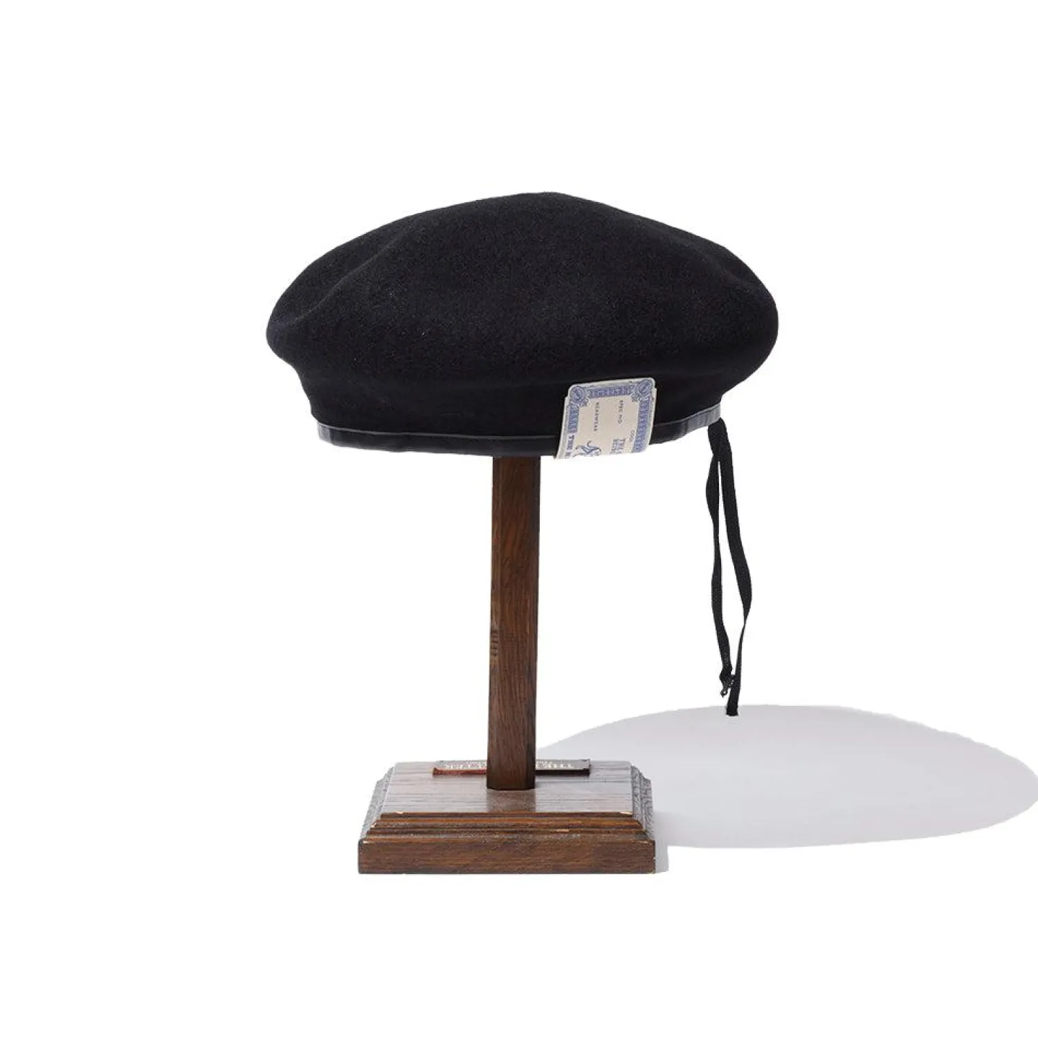 H.W. Dog H W Dog<Leather Beret 63 Black