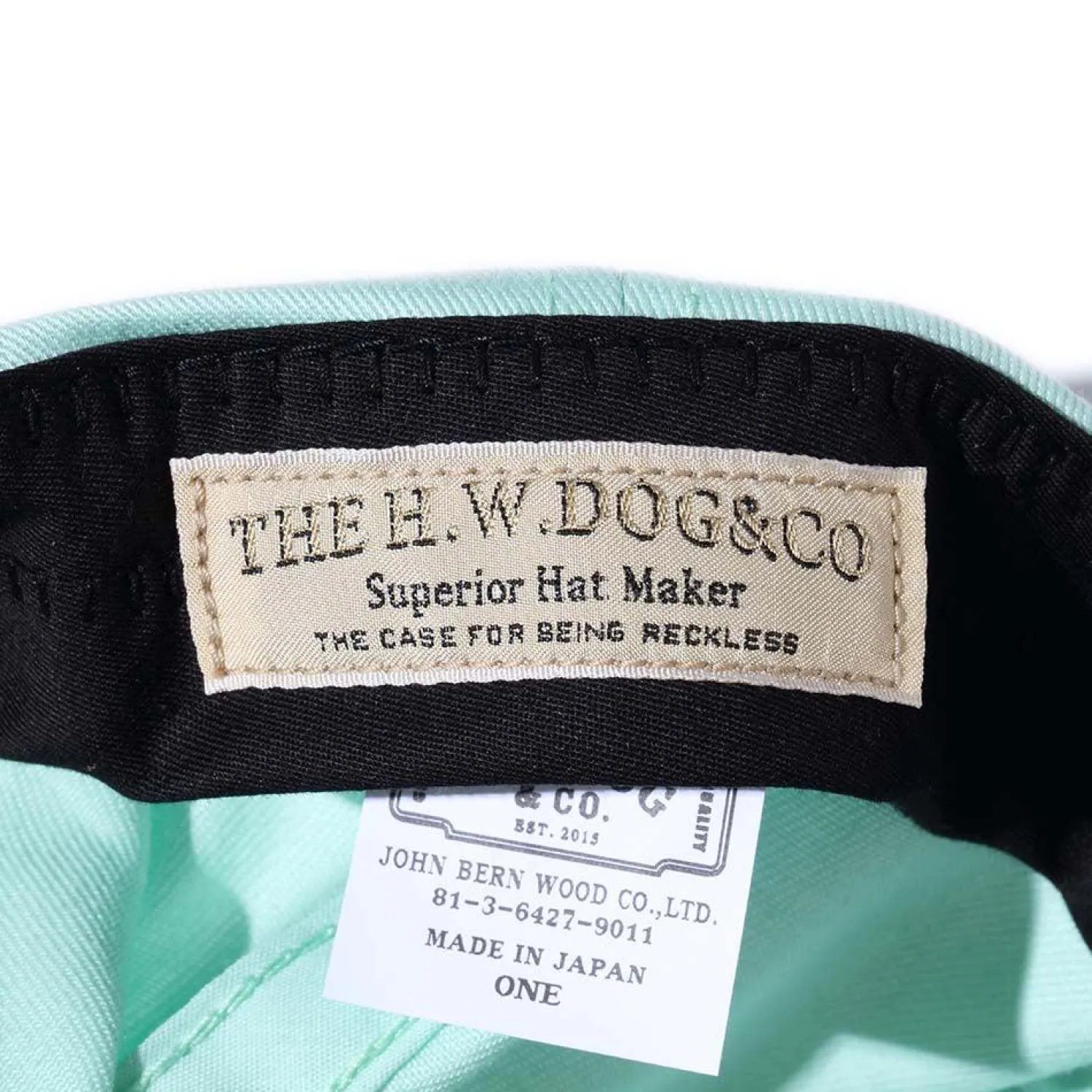 H.W. Dog H W Dog<Plain 6 Panel Cap L. Green