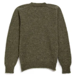 Jamieson's Of Shetland Knitwear<Jamieson's For Clutch Cafe Brushed Shetland Sweater Artichoke