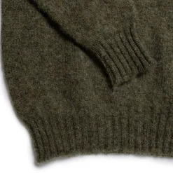 Jamieson's Of Shetland Knitwear<Jamieson's For Clutch Cafe Brushed Shetland Sweater Artichoke