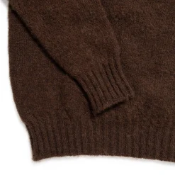 Jamieson's Of Shetland Knitwear<Jamieson's For Clutch Cafe Brushed Shetland Sweater Leather