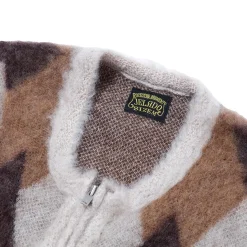 Jelado Knitwear<'Breed' Mohair Cardigan Latte