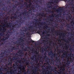 Jelado Knitwear<'Cobain' Mohair Cardigan Purple