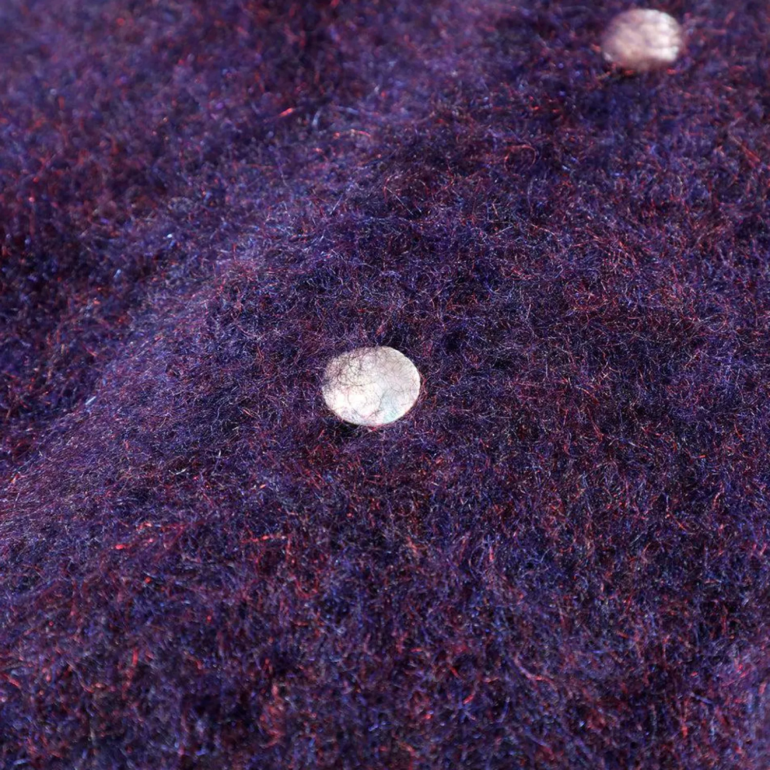 Jelado Knitwear<'Cobain' Mohair Cardigan Purple
