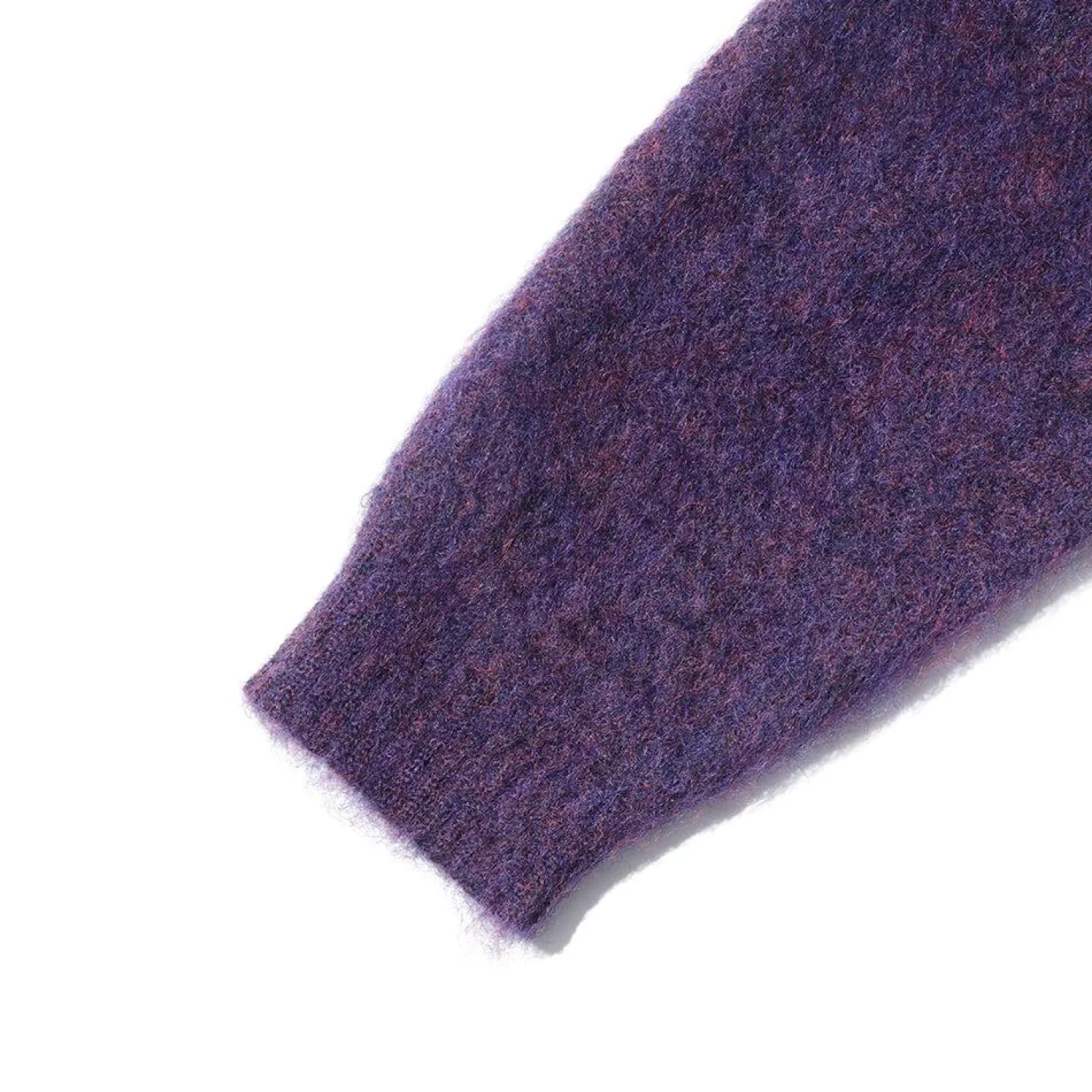 Jelado Knitwear<'Cobain' Mohair Cardigan Purple