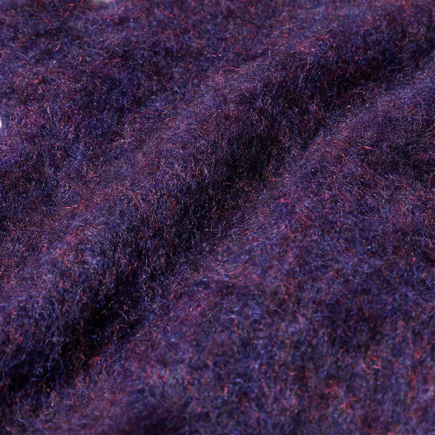 Jelado Knitwear<'Cobain' Mohair Cardigan Purple