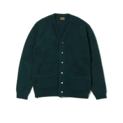 Jelado Knitwear<'Cobain' Mohair Cardigan Grass Green