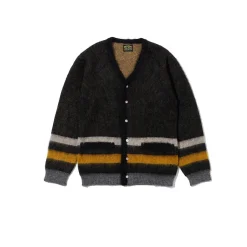 Jelado Knitwear<'Cobain' Mohair Cardigan Black
