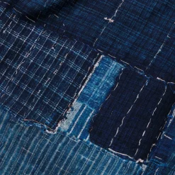 Kuon Shirts|Hawaiian Shirt<Boro Hawaiian Shirt Navy