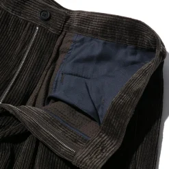 Kuon Pants & Trousers<Fanage Corduroy Tapered Trousers Mid Brown